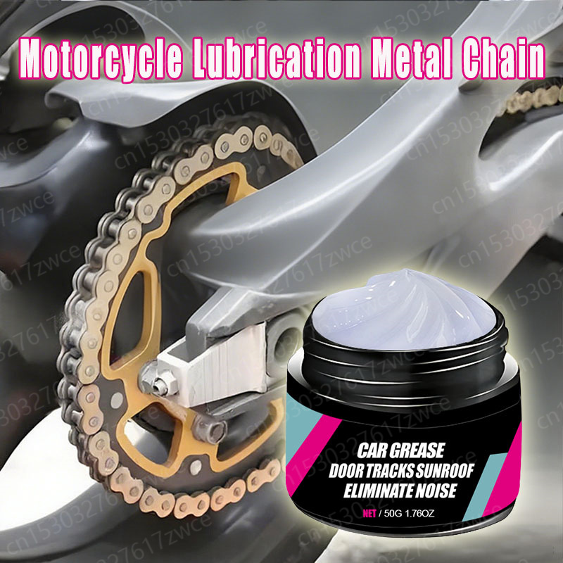 Motorcycle Gear White - Pelumas Trek Sepeda Motor, Pelumas Pintu