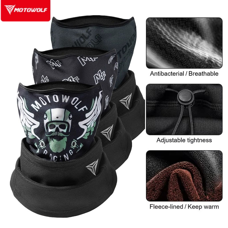 Motorcycle Gear Cycle - Balaklava Taktis Motowolf Musim Dingin Untuk