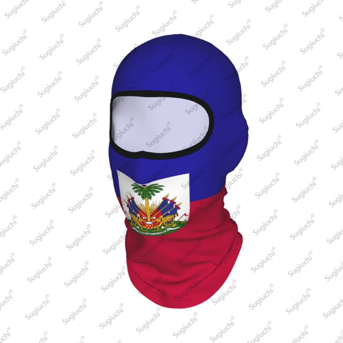 Helmet Full Face - Penutup Kepala Balaclava Haiti untuk Bersepeda,