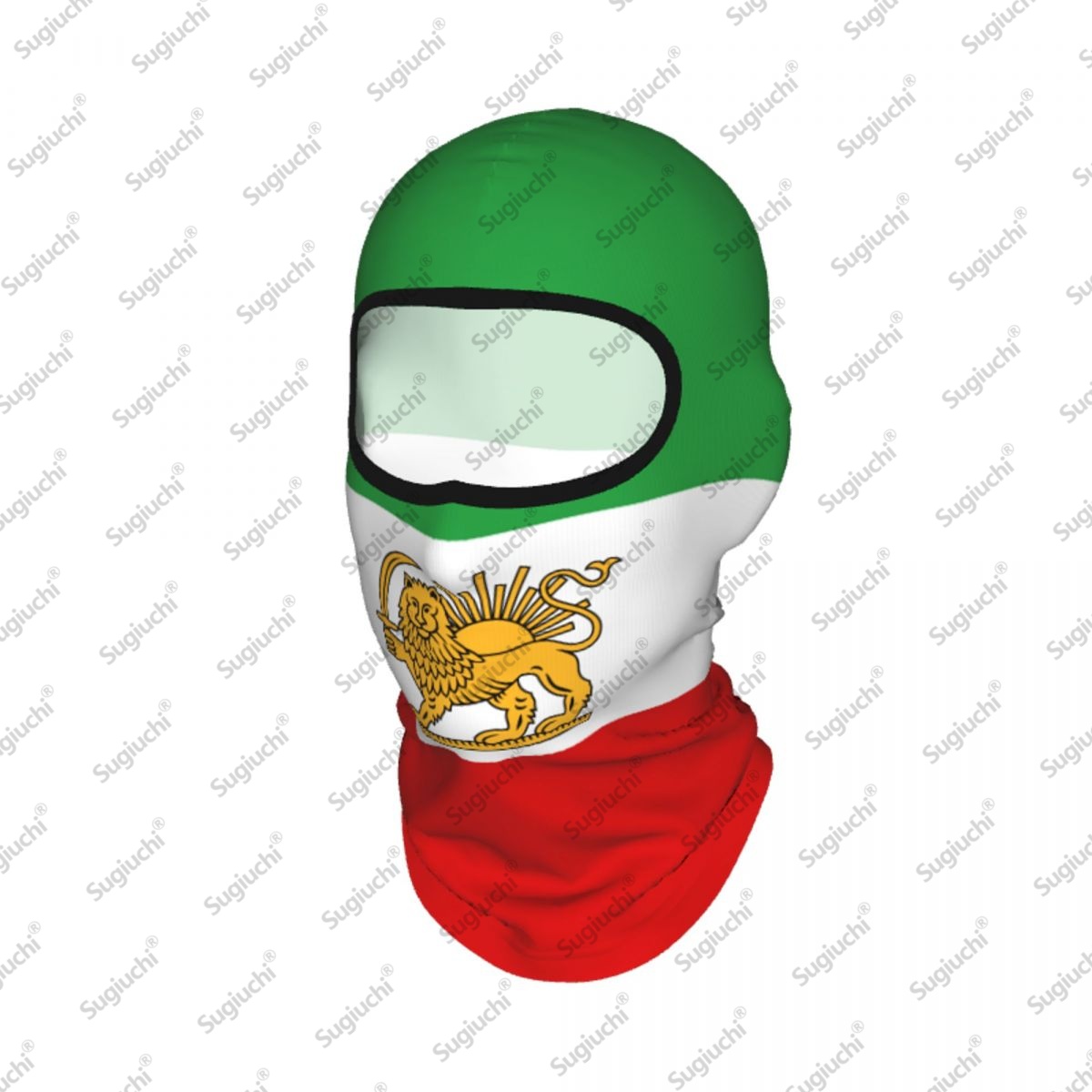 Helmet Full Face - Penutup Wajah Balaclava Iran Persia Lion