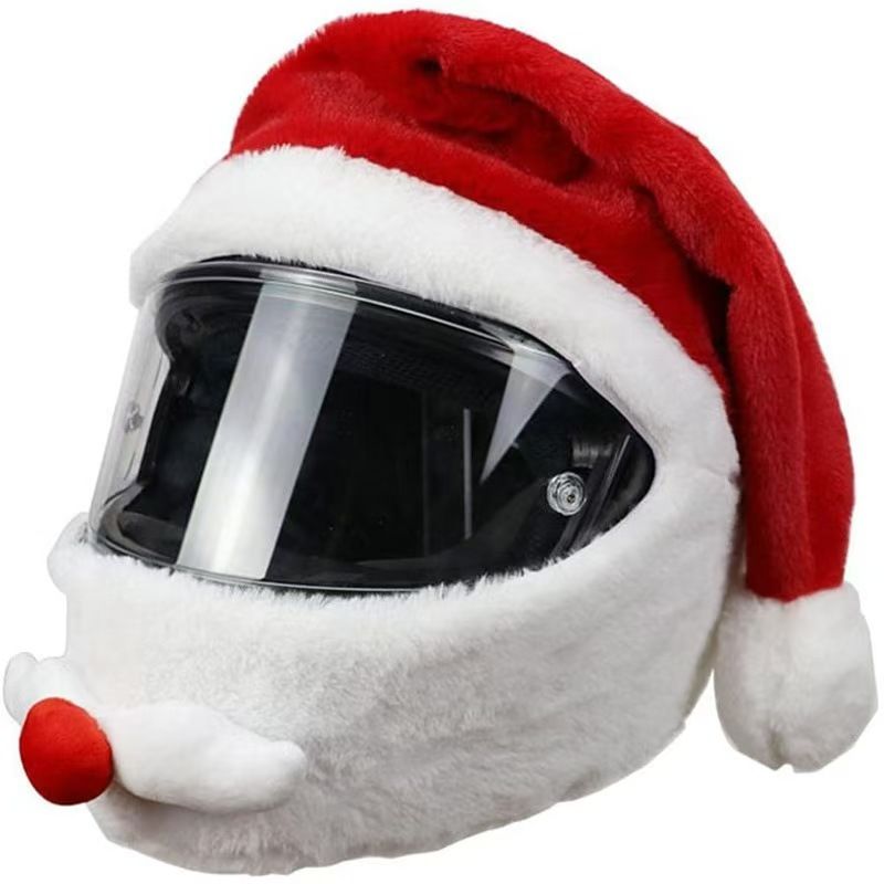 Helmet Full Face - Penutup Helm Sepeda Motor Berbahan Plush