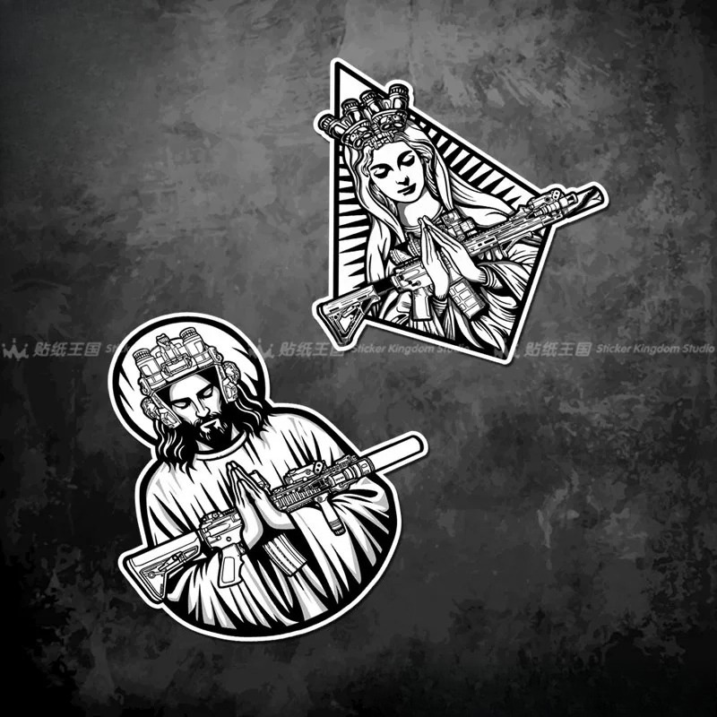 Motorcycle Gear White - Stiker Vinyl Tahan Air Taktis Hitam