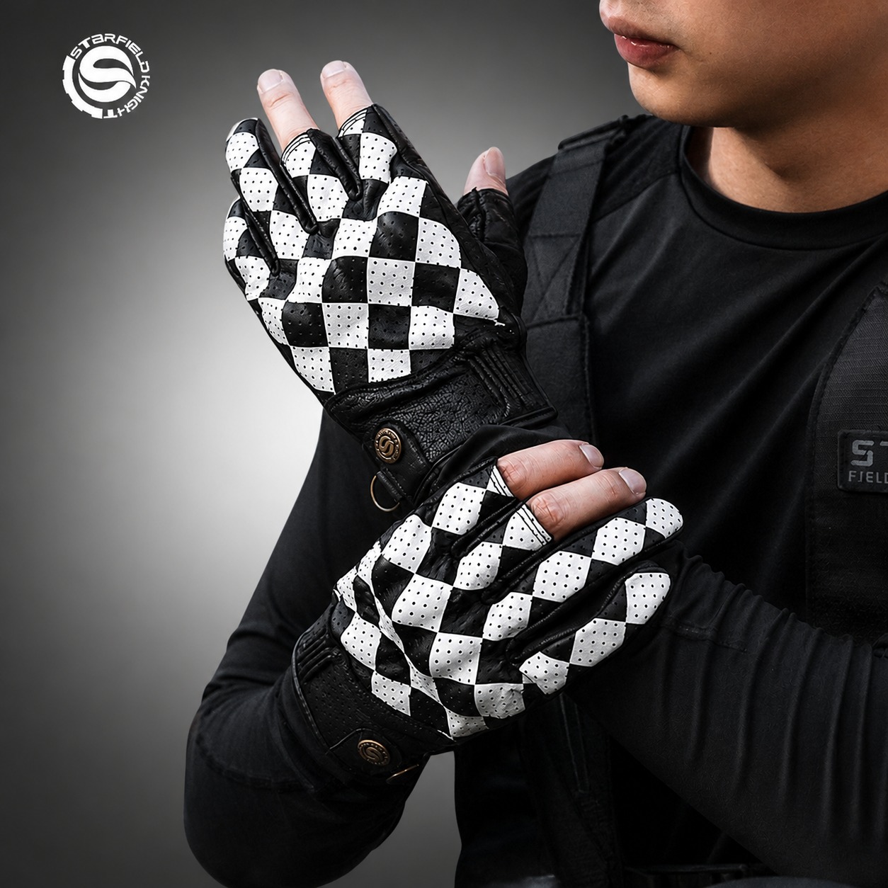 STAR FIELD KNIGHT SKG-566 Saru - Motorcycle Gear White ulasan dan harga