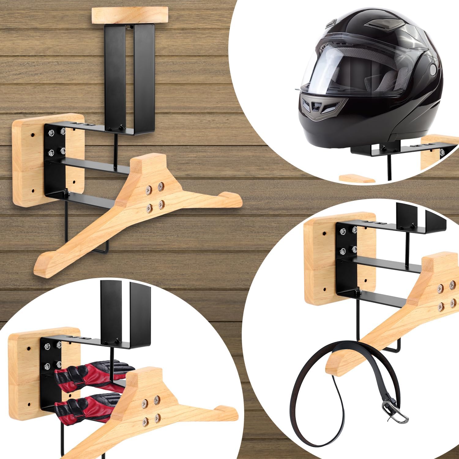 Rak Penyimpanan Helm Sepeda Mo - Motorcycle Gear Holder ulasan dan harga
