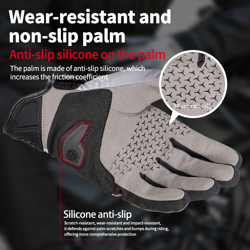 SFK Sarung Tangan Bersepeda Se - Motorcycle Gear White ulasan dan harga