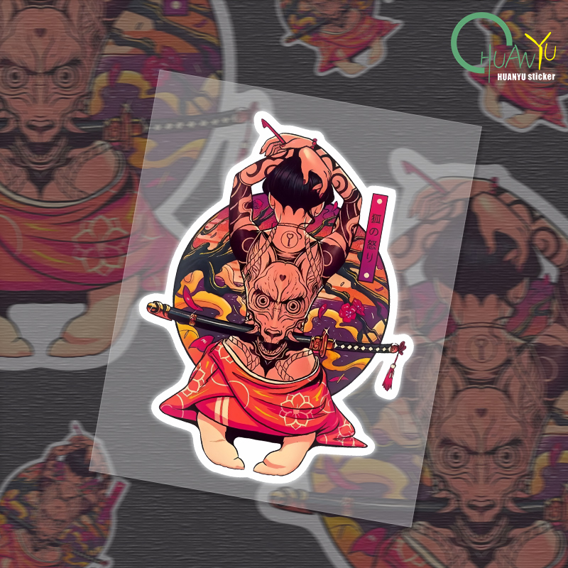 Stiker mobil Samurai ceri Jepa - Motorcycle Gear Japan ulasan dan harga