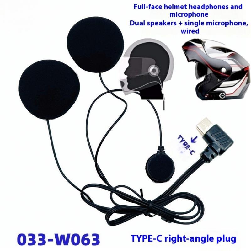 1 Buah Mikrofon Headset Helm F - Helmet Full Face ulasan dan harga