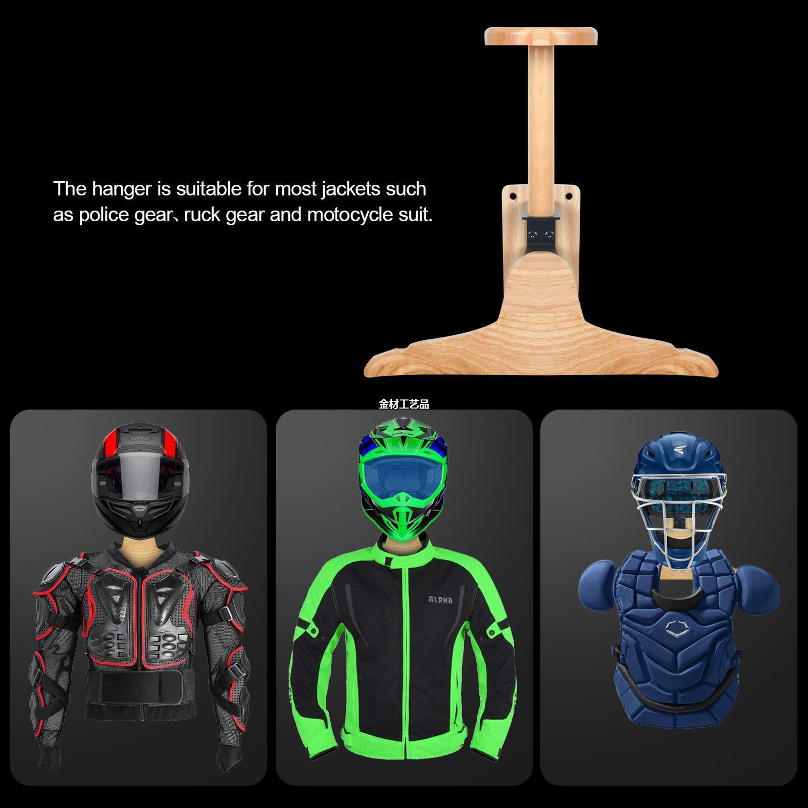 Rak Penyimpanan Kayu untuk Din - Motorcycle Gear Display Rack ulasan dan harga