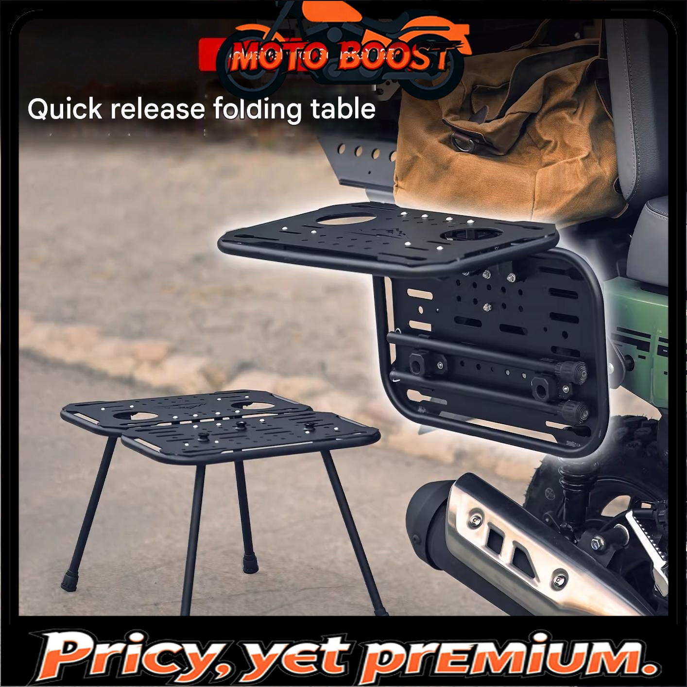 Rak Bagasi Belakang Lepas Pasa - Motorcycle Gear Travel Bag ulasan dan harga