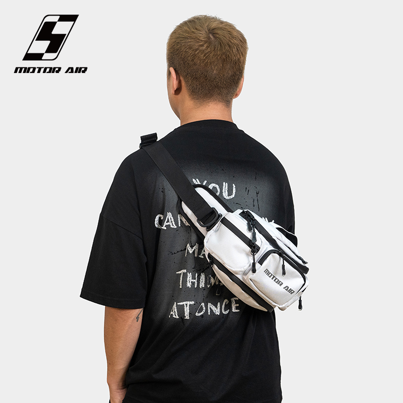 Tas Pinggang Sepeda Motor Moto - Motorcycle Gear White ulasan dan harga